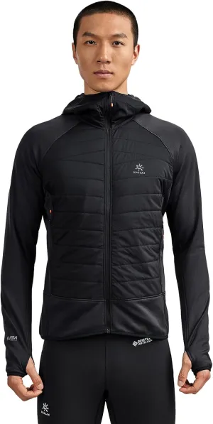 KAILAS Men's Puffer Winter Down Jacket Hooded Packable Lightweight Coat Windproof Jacket Hiking Ski Travel Primaloft Cotton