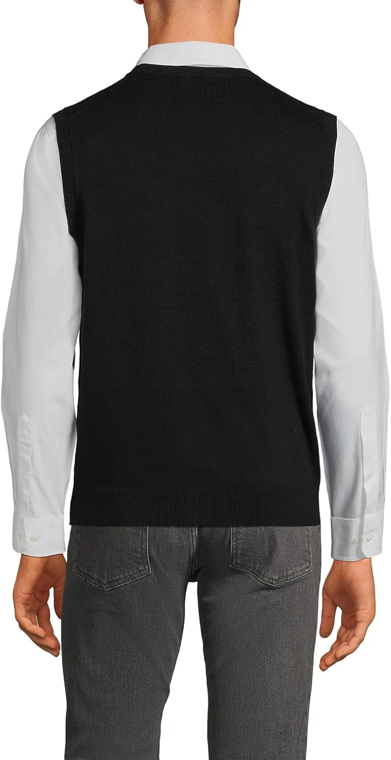 Lands' End Men's Fine Gauge Cotton Vest