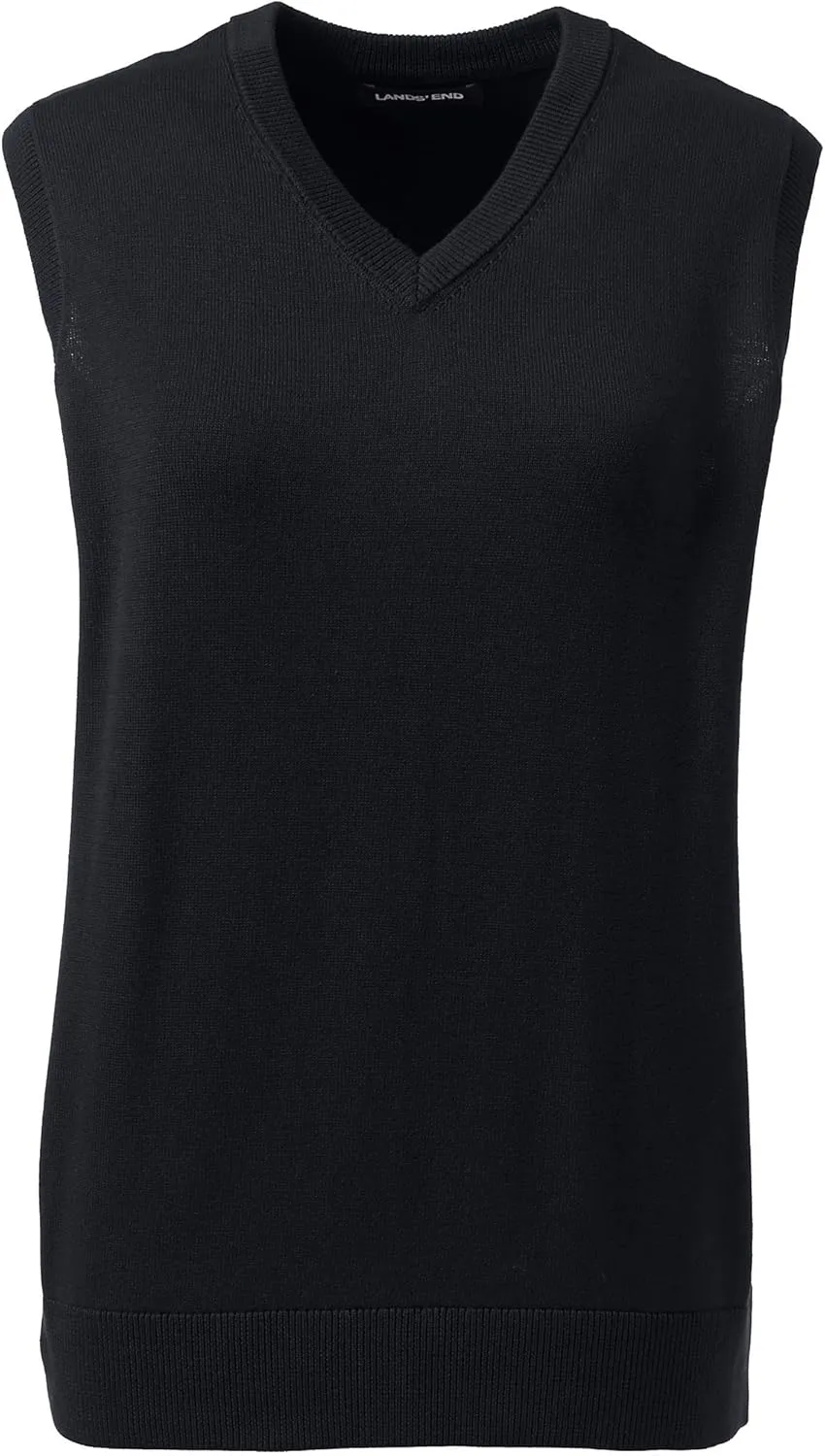 Lands' End School Uniform Women's Cotton Modal Fine Gauge Sweater Vest