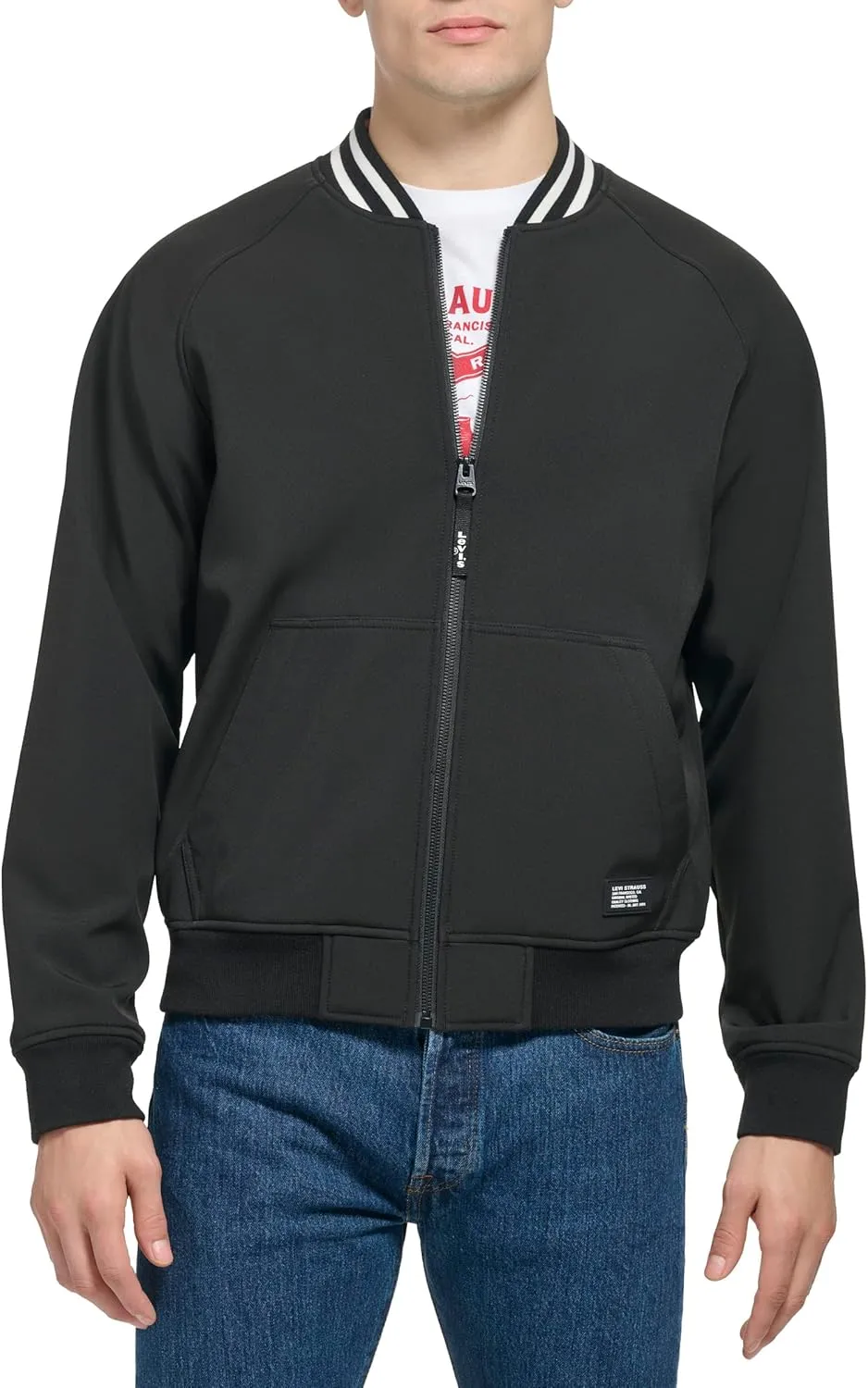 Levi's Men's Softshell Varsity Bomber Jacket