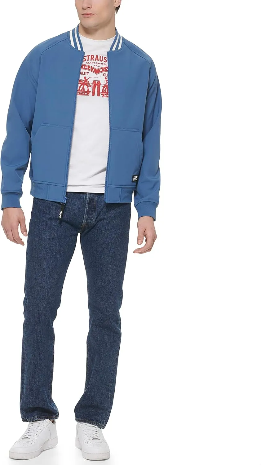 Levi's Men's Softshell Varsity Bomber Jacket