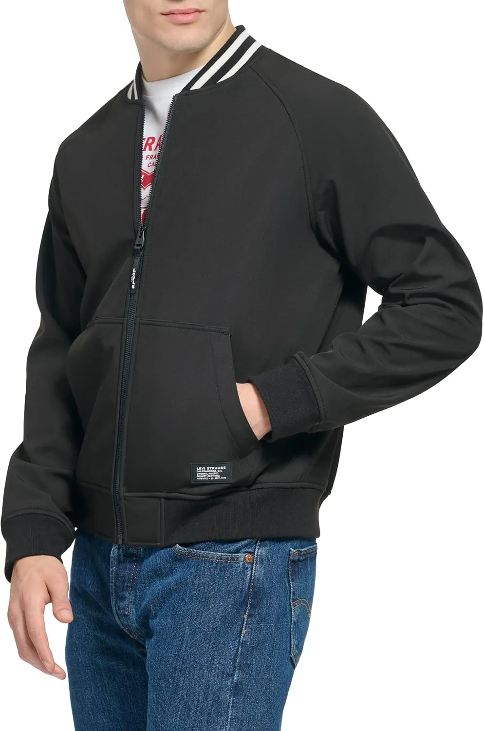 Levi's Men's Softshell Varsity Bomber Jacket