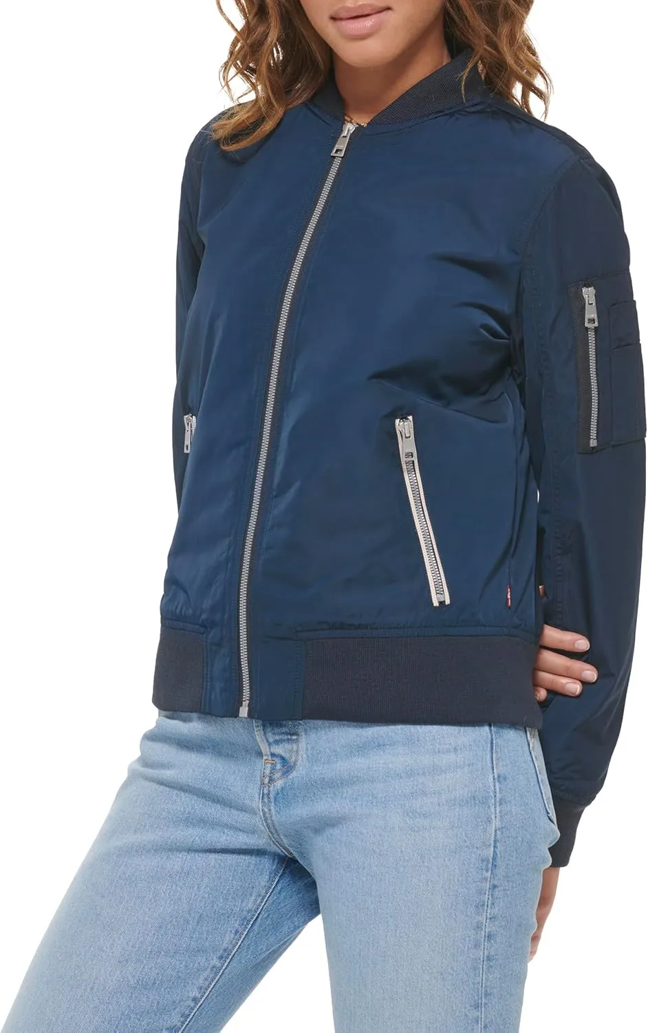 Levis Women's Melanie Newport Bomber Jacket (Regular & Plus Size)