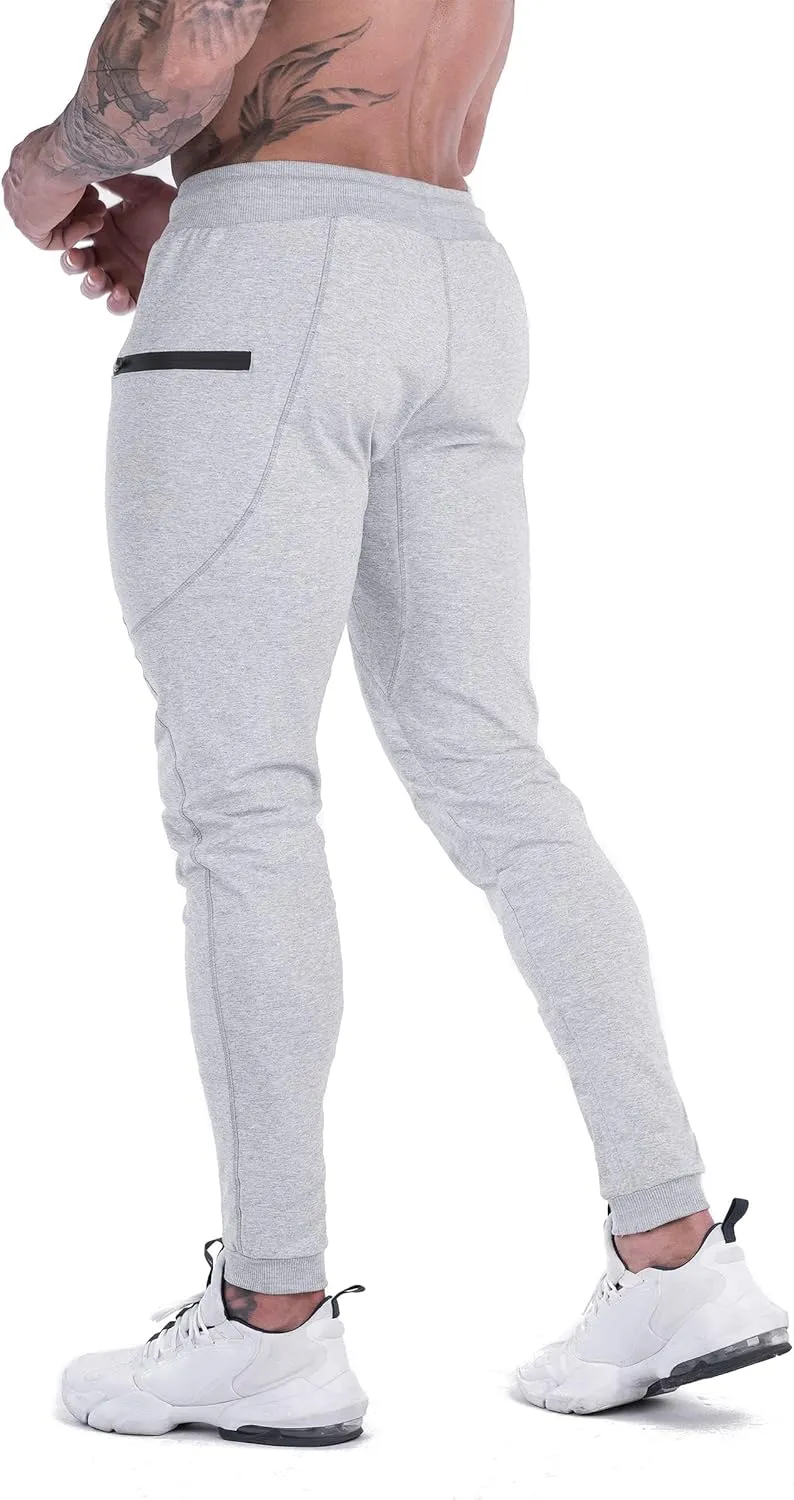 MAIKANONG Mens Slim Joggers Tapered Sweatpants Gym Workout Pants for Running Athletic Casual
