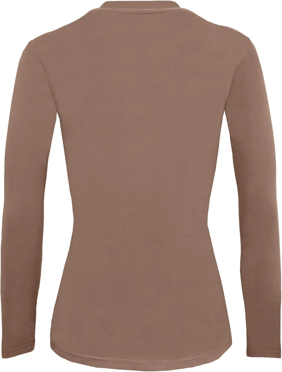 M&M SCRUBS Women's Under Scrub Tee Crew Neck Long Sleeve T-Shirt 5 - Pack