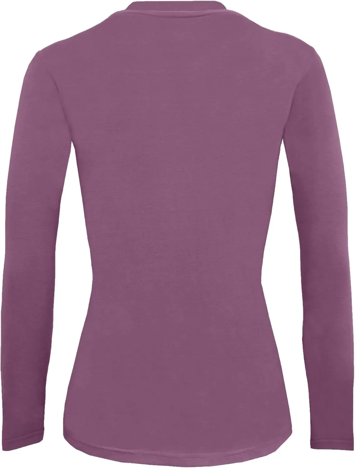 M&M SCRUBS Women's Under Scrub Tee Crew Neck Long Sleeve T-Shirt 5 - Pack