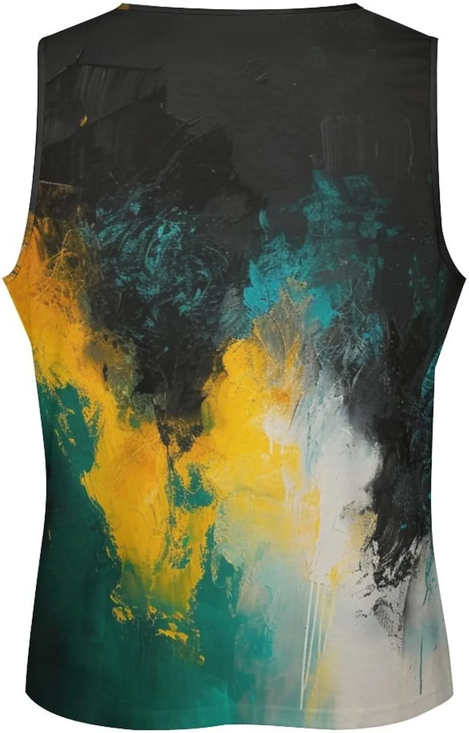 MARSVOVO Graphic Tank Tops for Men Summer 2024 Vintage Graffiti Casual Breathable Quick-Dry Muscle Soft Underwear