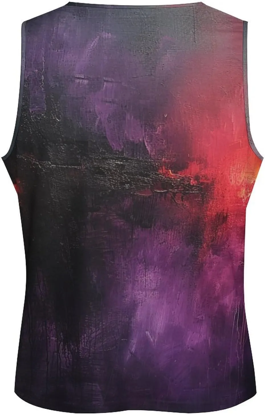 MARSVOVO Graphic Tank Tops for Men Summer 2024 Vintage Graffiti Casual Breathable Quick-Dry Muscle Soft Underwear