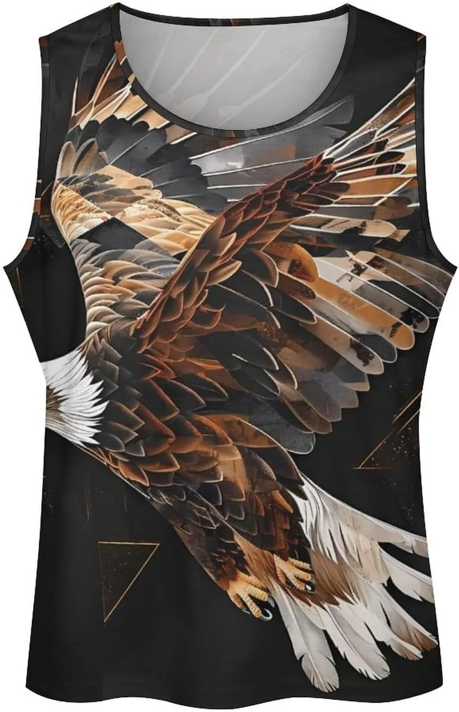 MARSVOVO Workout Tank Tops for Men Animal Graphic Casual Sleeveless Breathable Quick-Dry Muscle Vest Fashion Summer 2024