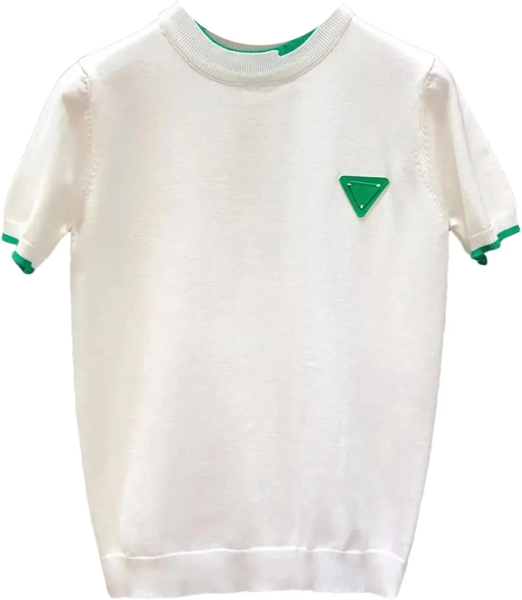 Men's Ice Silk Crew Neck T-Shirt, Slim Fit Half Sleeve Layering Top