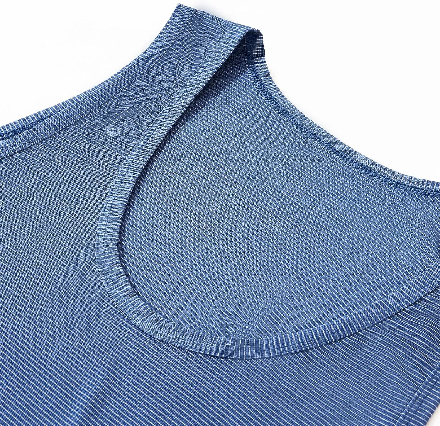Men's Tank Top A-Shirts, Sleeveless Crewneck Undershirts, Tight Fit, Ultra Soft