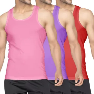 Men's Undershirt Tank Top T-Shirt Vest Breathable Musle Tee Sleeveless Shirt for Gym Bodybuilding Slim Fit