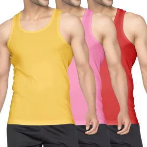 Men's Undershirt Tank Top T-Shirt Vest Breathable Musle Tee Sleeveless Shirt for Gym Bodybuilding Slim Fit