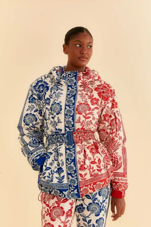 Mixed Pineapple Garden Ski Jacket