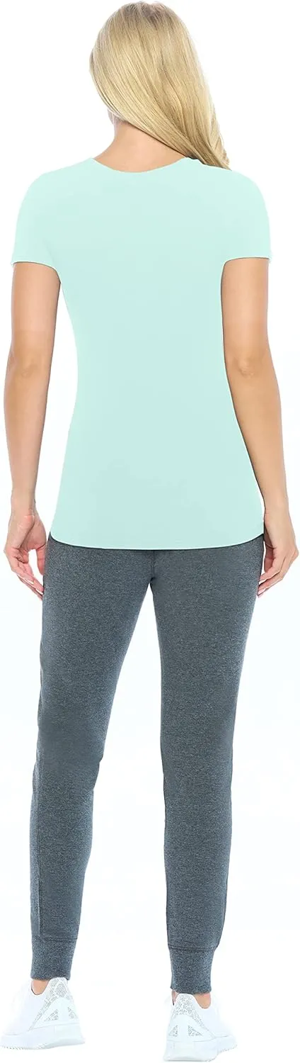 Natural Uniforms Women's Short Sleeve Round-Neck T-Shirt Under Scrub