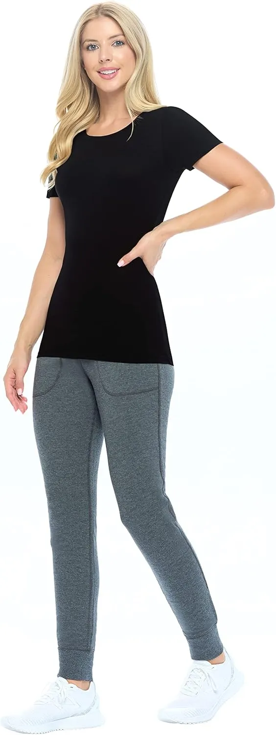 Natural Uniforms Women's Short Sleeve Round-Neck T-Shirt Under Scrub