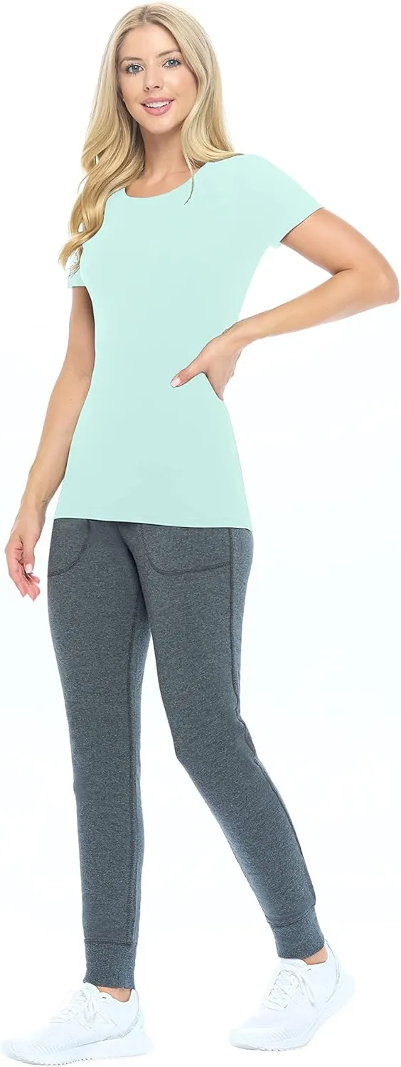 Natural Uniforms Women's Short Sleeve Round-Neck T-Shirt Under Scrub