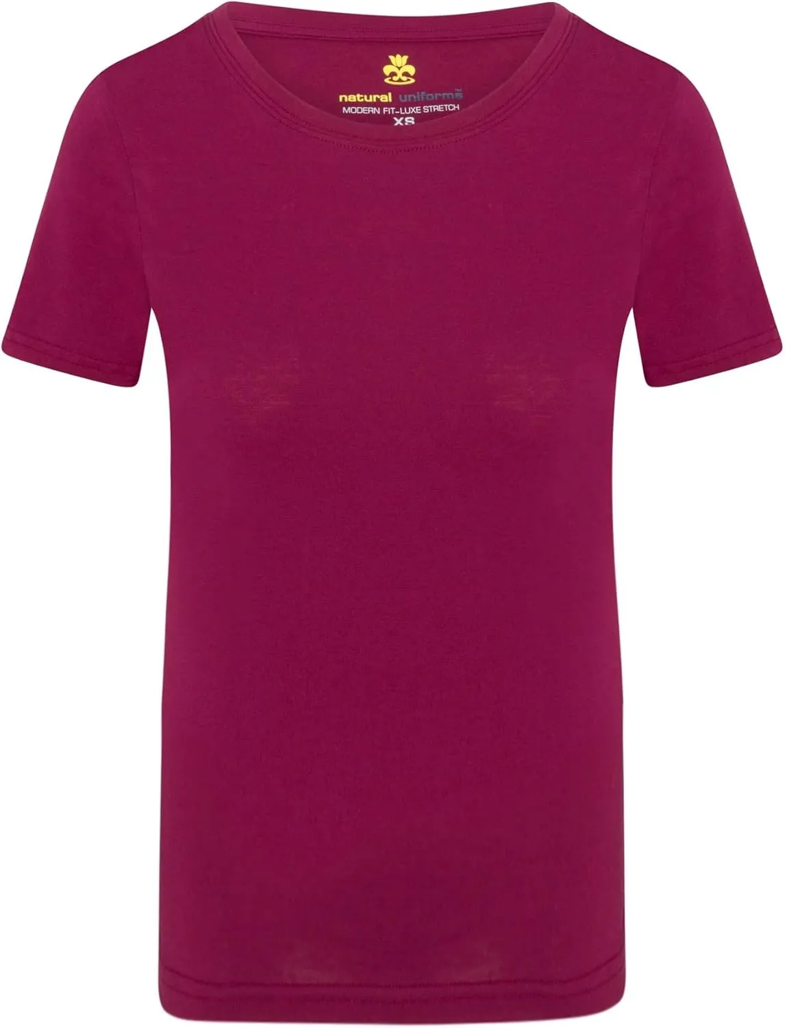Natural Uniforms Women's Short Sleeve Round-Neck T-Shirt Under Scrub