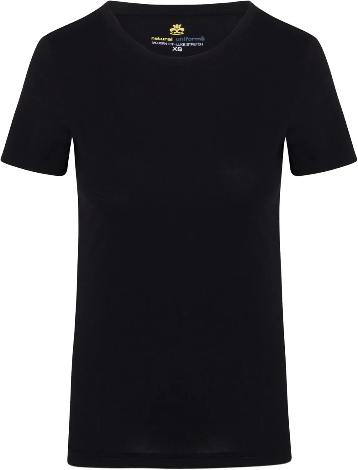 Natural Uniforms Women's Short Sleeve Round-Neck T-Shirt Under Scrub