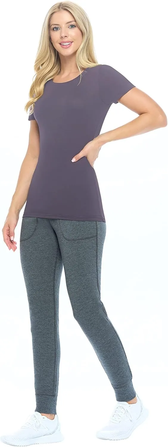 Natural Uniforms Women's Short Sleeve Round-Neck T-Shirt Under Scrub