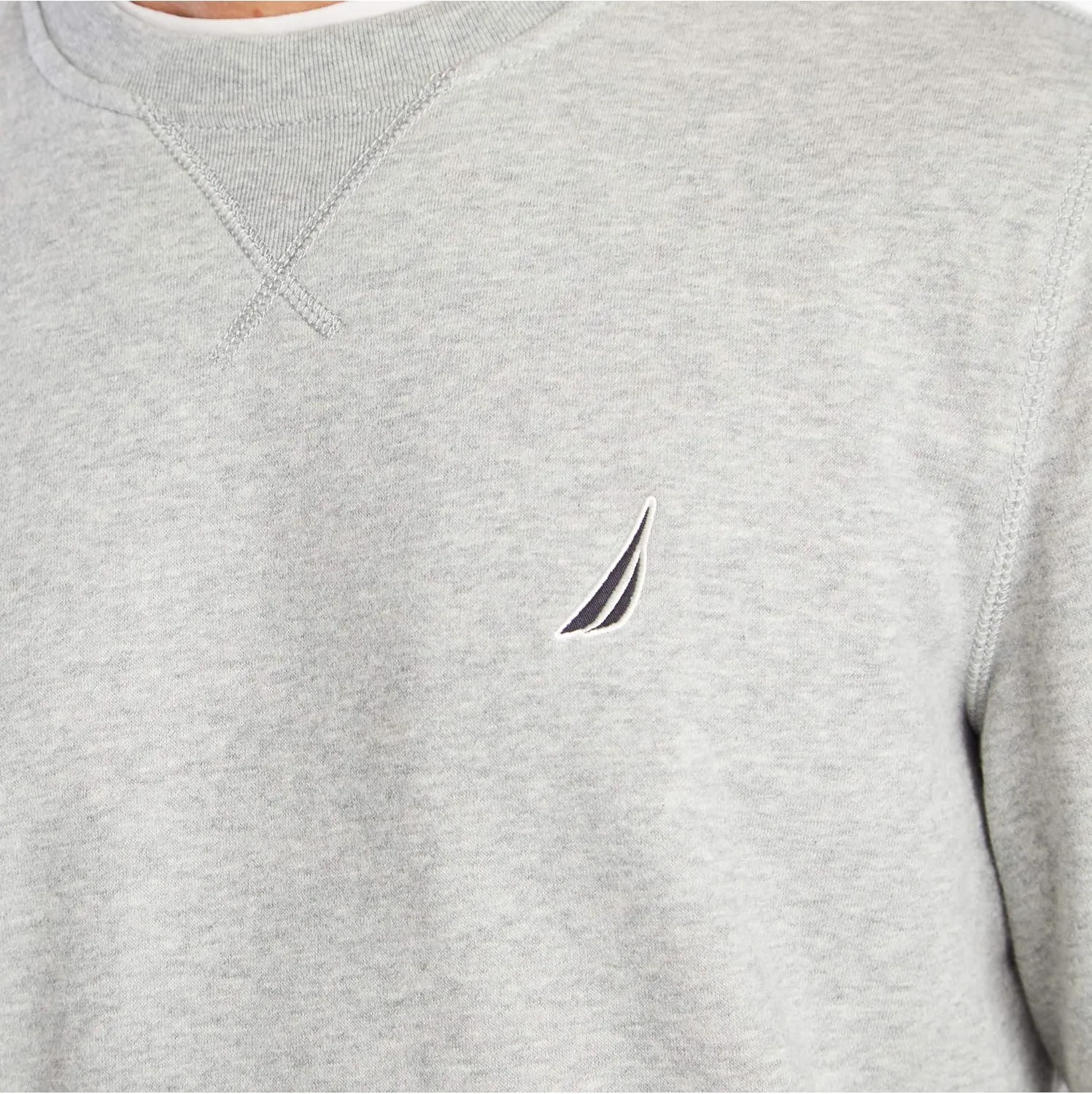 Nautica Men's Basic Crew Neck Fleece Sweatshirt