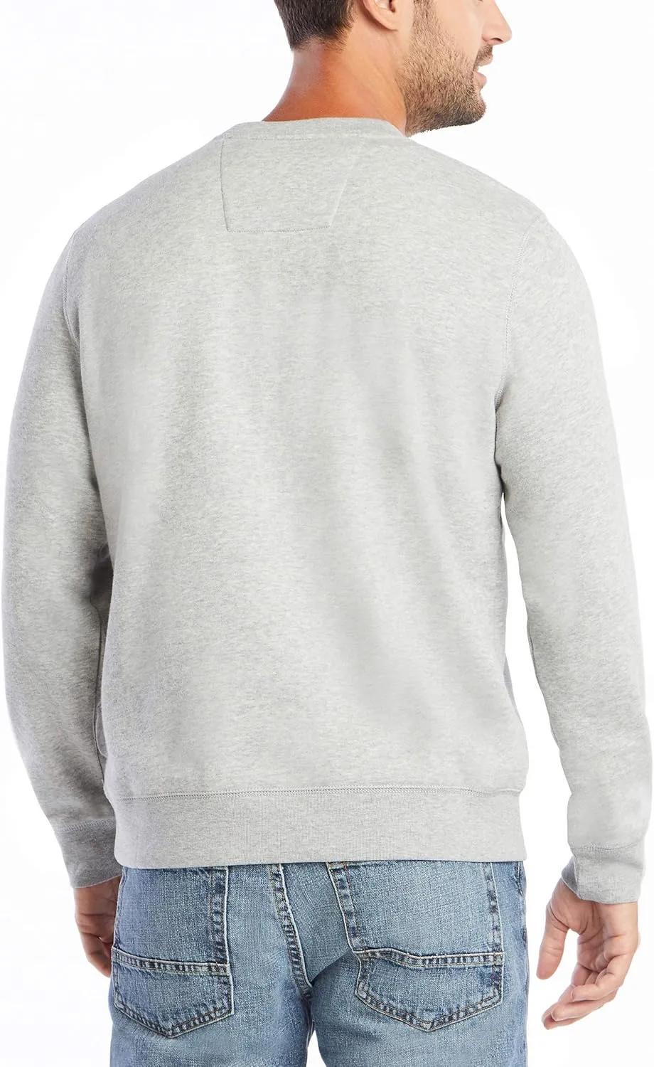 Nautica Men's Basic Crew Neck Fleece Sweatshirt