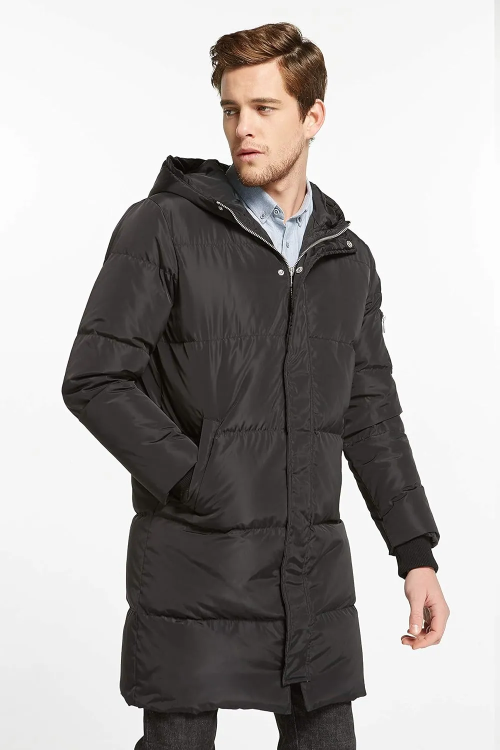Orolay Mens Thickened Down Jacket Winter Warm Down Coat