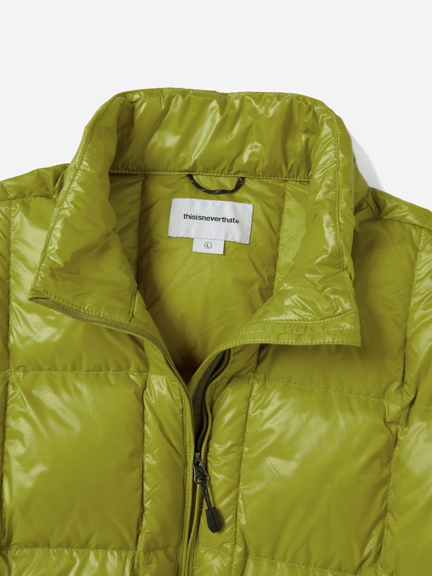 PERTEX® Light Down Jacket - Olive Yellow