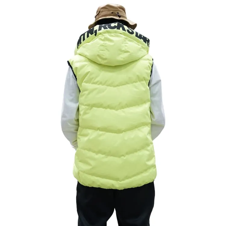 PLANB PROJECT Down Vest Jacket (Japanese Brand) Yellow [Unisex]