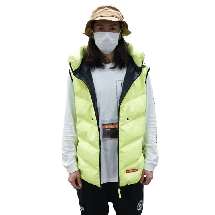 PLANB PROJECT Down Vest Jacket (Japanese Brand) Yellow [Unisex]