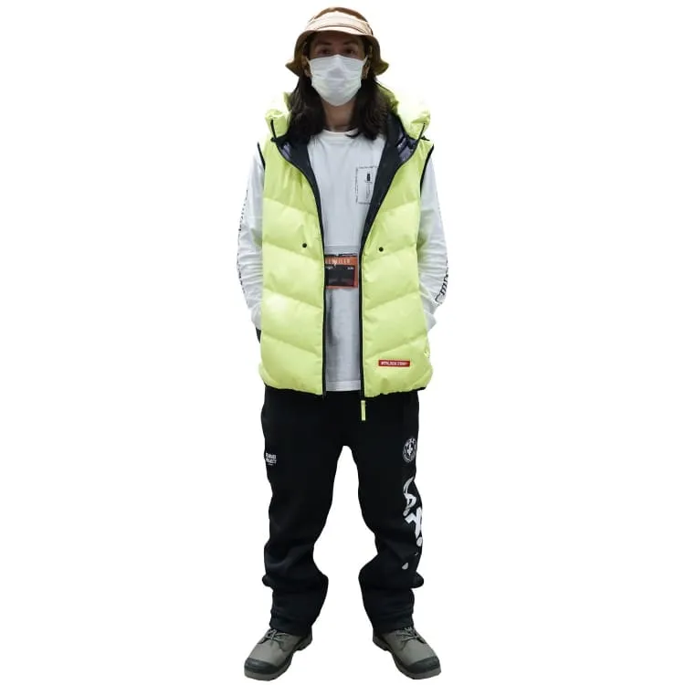 PLANB PROJECT Down Vest Jacket (Japanese Brand) Yellow [Unisex]