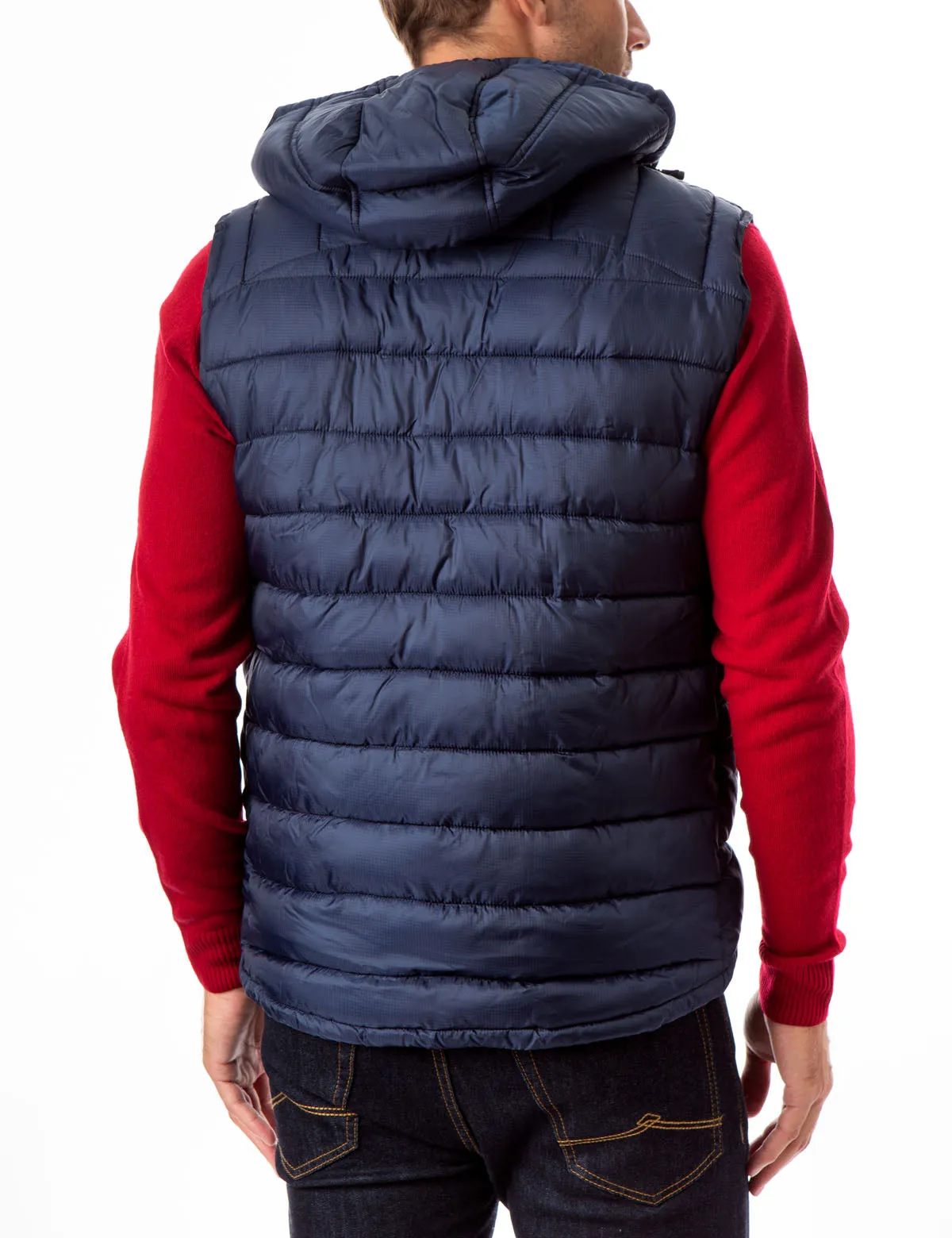 PUFFER VEST WITH HOOD