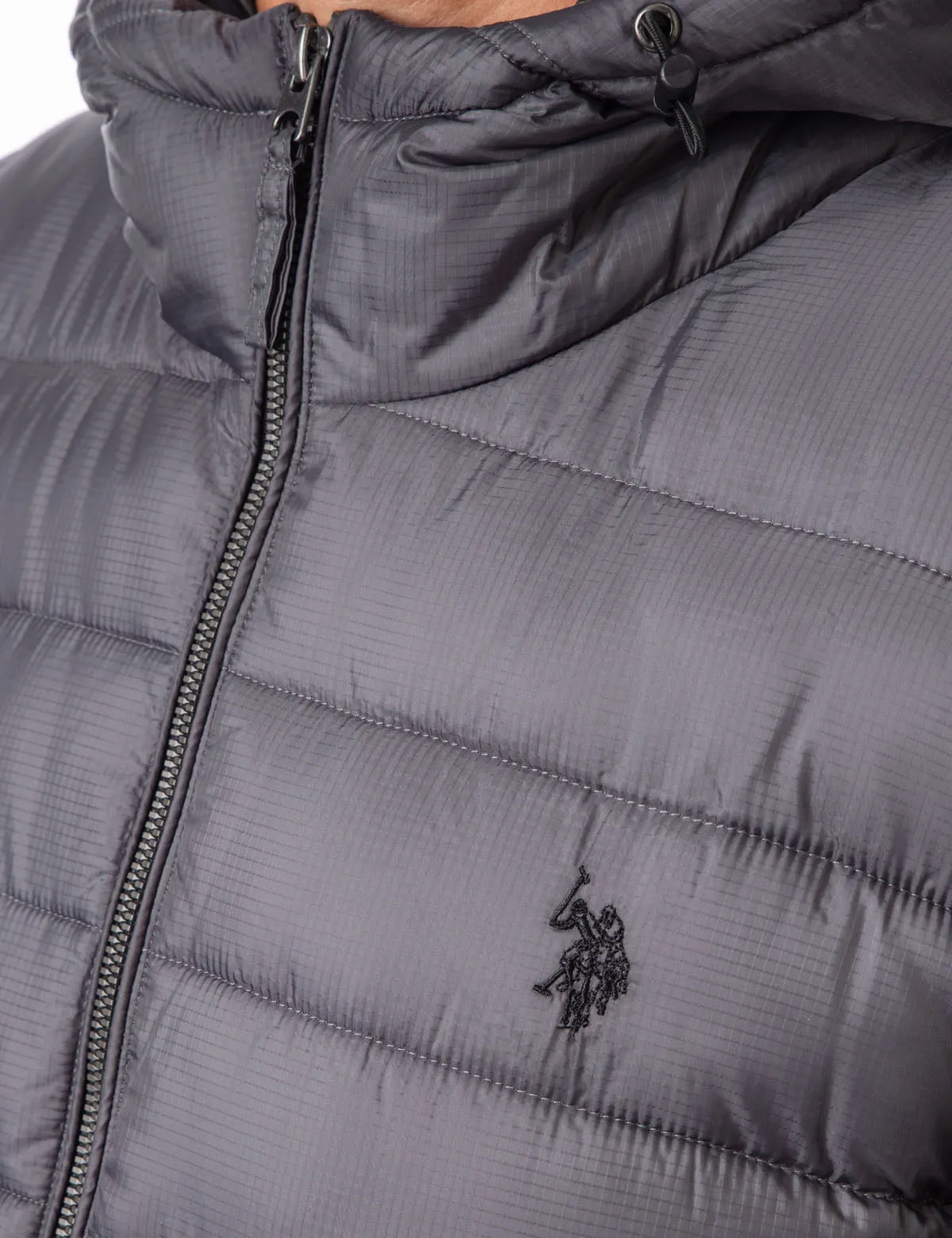 PUFFER VEST WITH HOOD