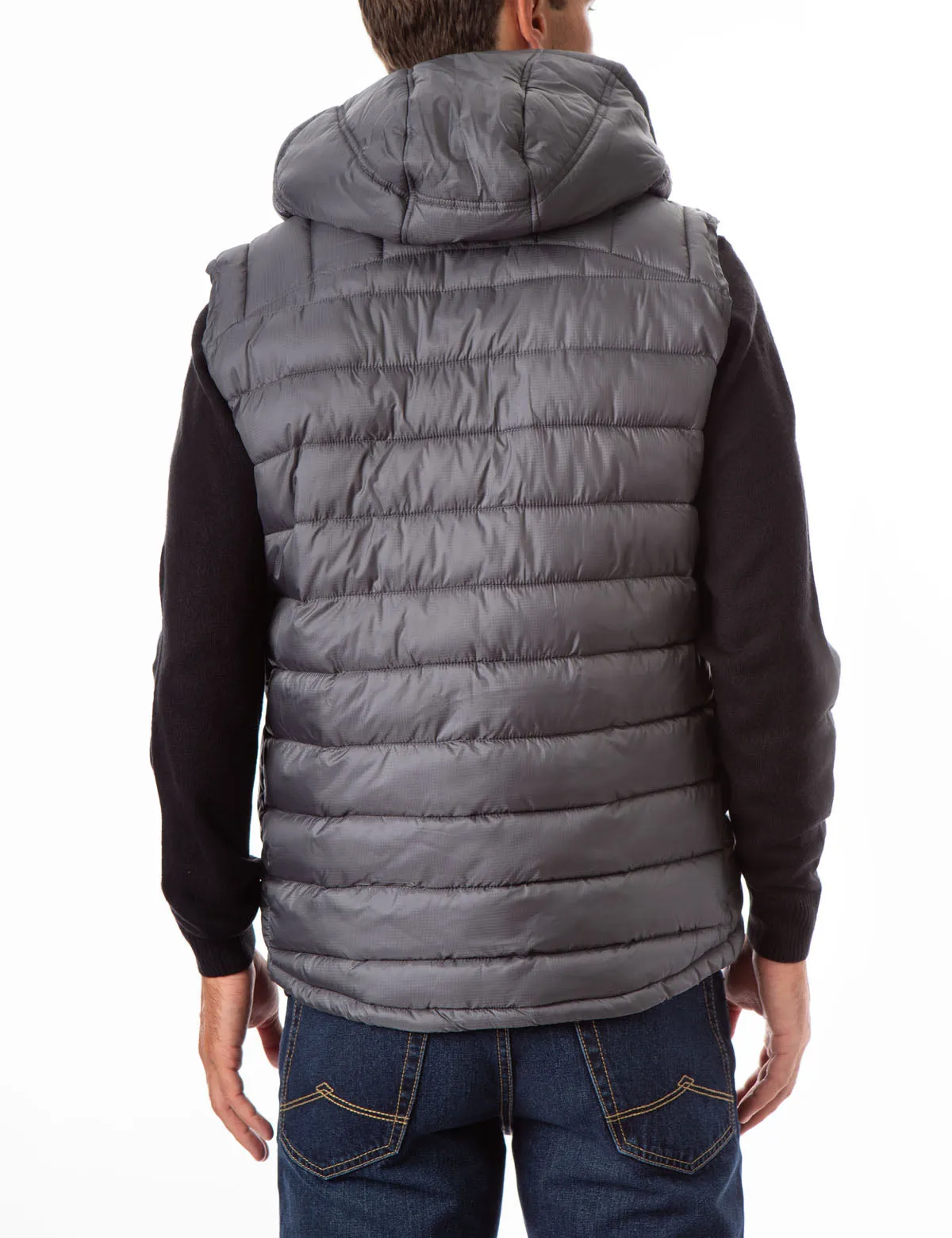 PUFFER VEST WITH HOOD