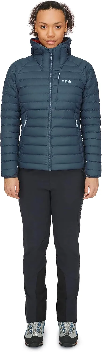 Rab Women's Infinity Microlight Down Gore-Tex Infinium Jacket for Hiking, Climbing, Skiing, & Casual