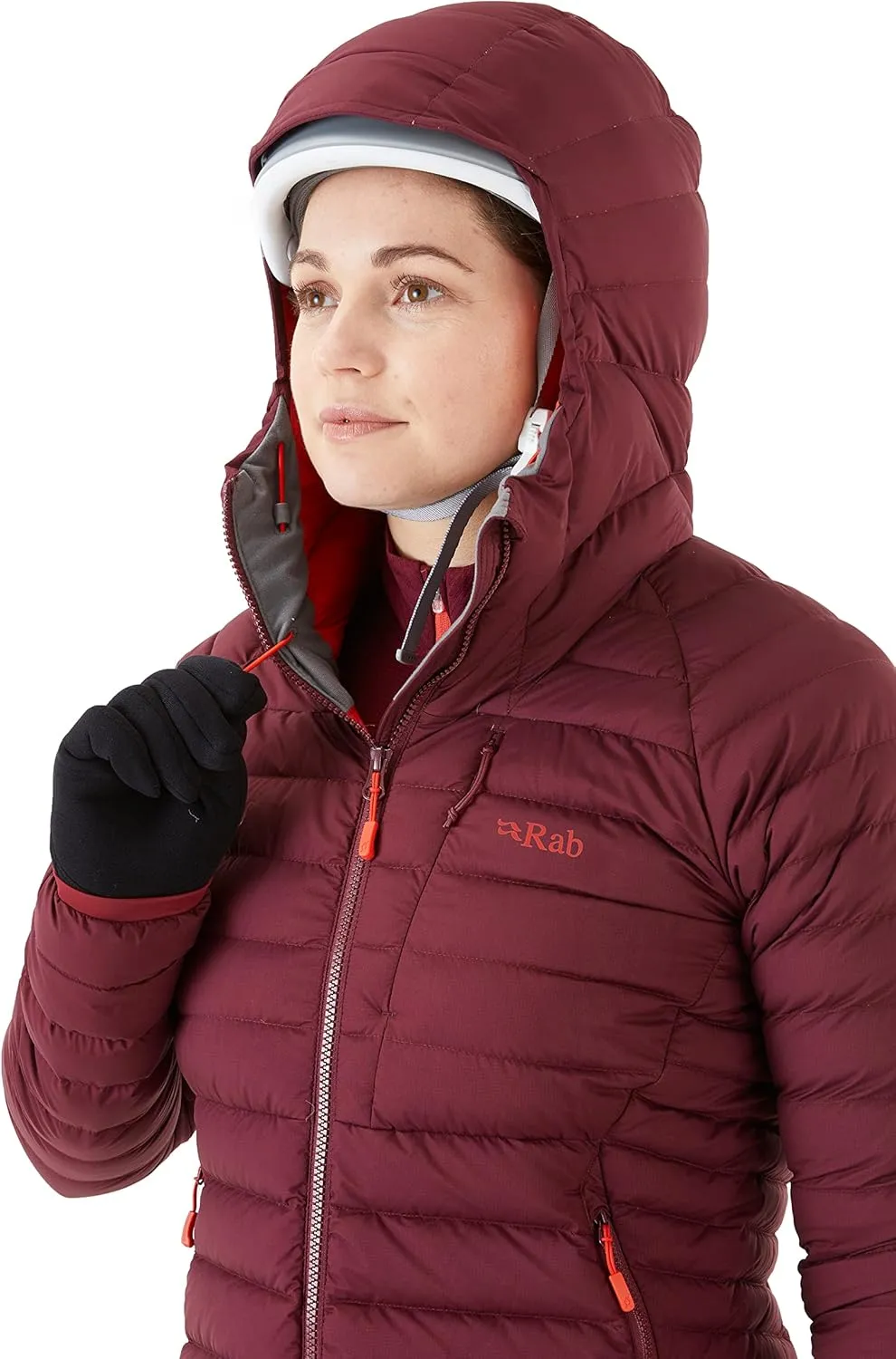Rab Women's Infinity Microlight Down Gore-Tex Infinium Jacket for Hiking, Climbing, Skiing, & Casual