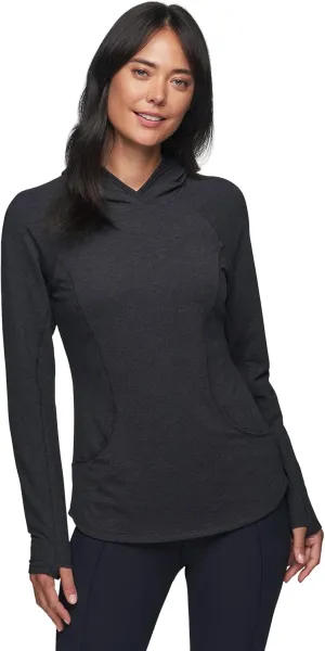 RBX Active Women's Fashion Yoga Lightweight Long Sleeve Pullover Hoodie Top