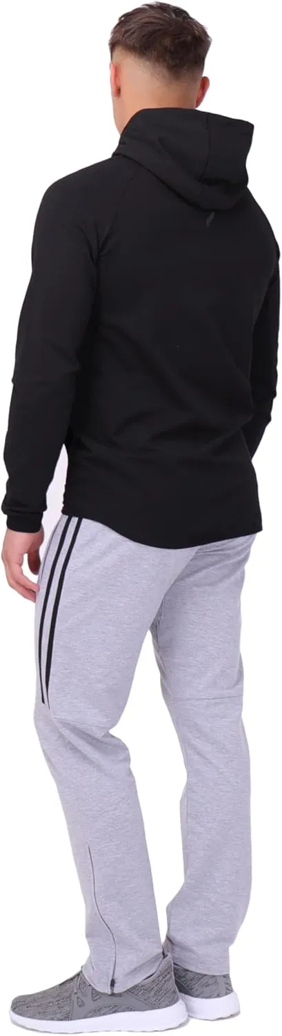 SCR Men's Hoodie for Tall, Average Men - Mens Hoodies with Pockets - Breathable Lightweight Zip Up Hooded Sweatshirt
