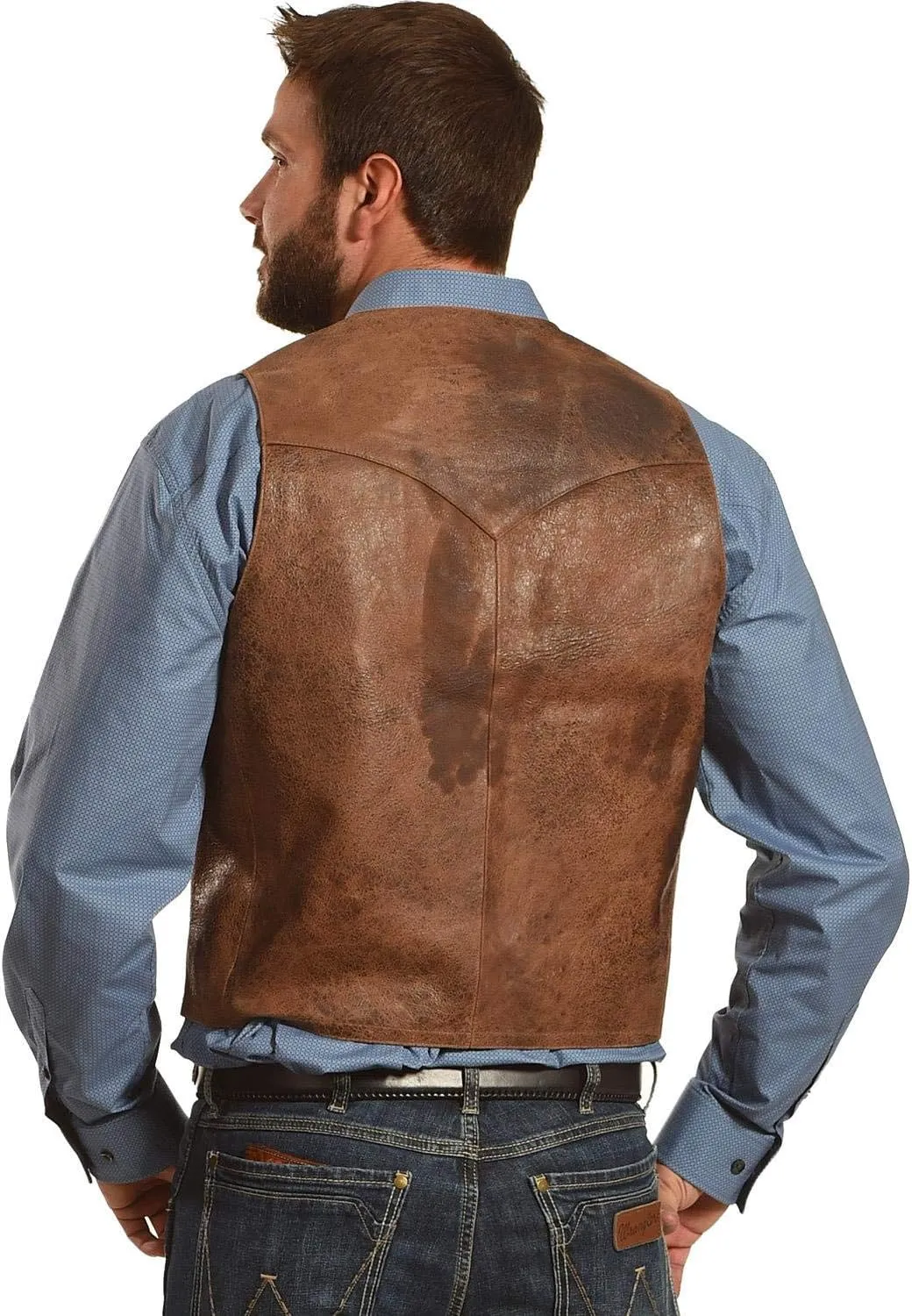 Scully Men's Lamb Leather Vest - 503-189