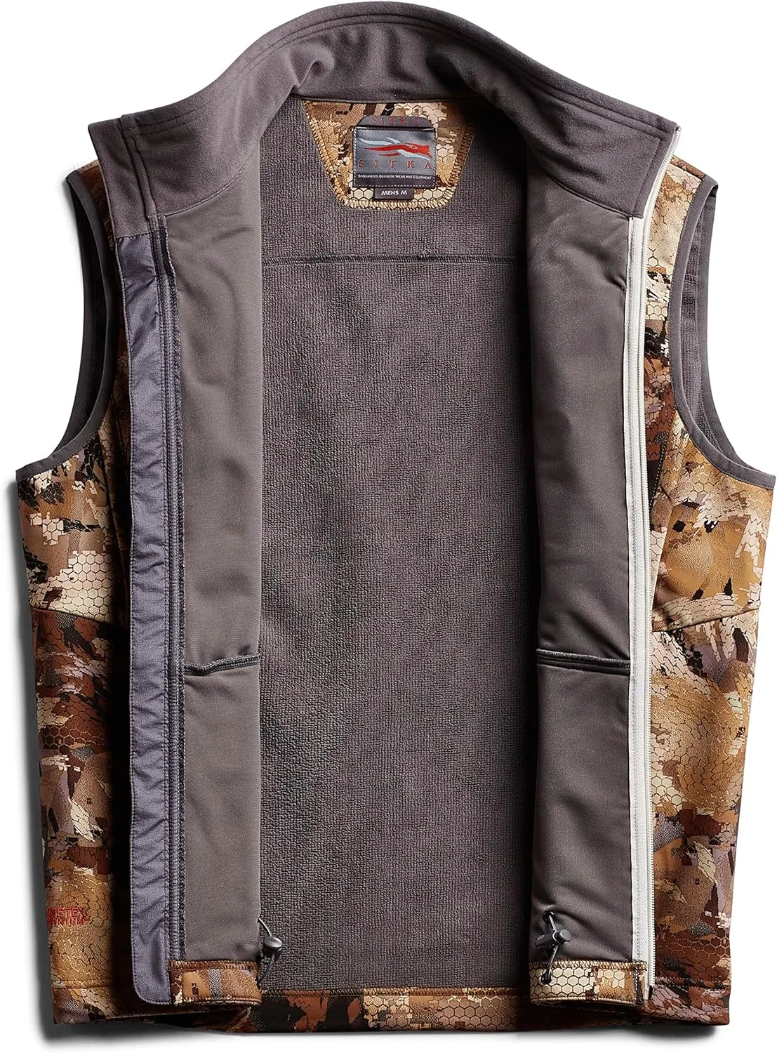 Sitka Men's Hunting Water-Repellent Camo Gear Dakota Vest