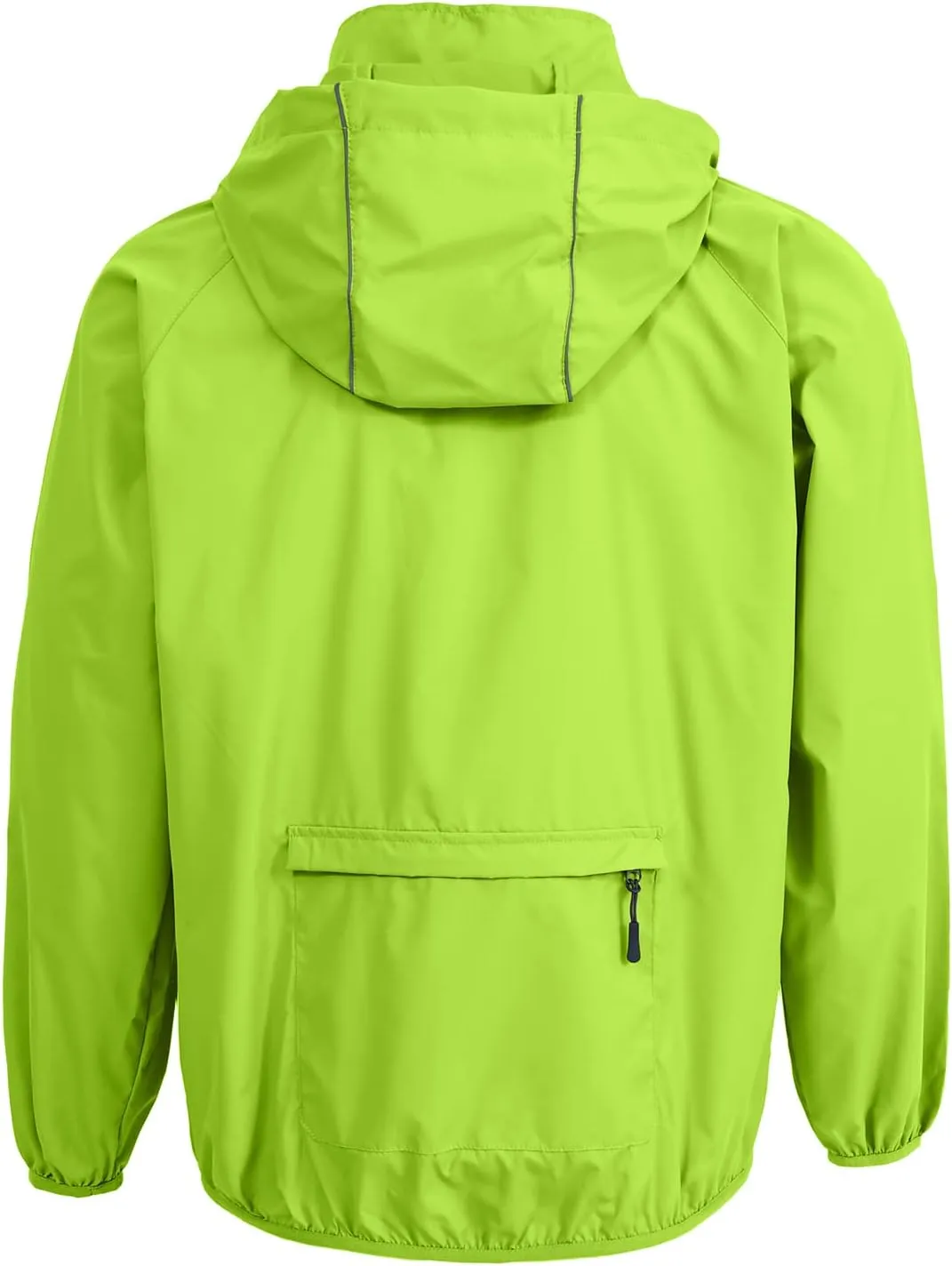 Spmor Men's Lightweight Waterproof Jacket Packable Windbreaker Running Coat