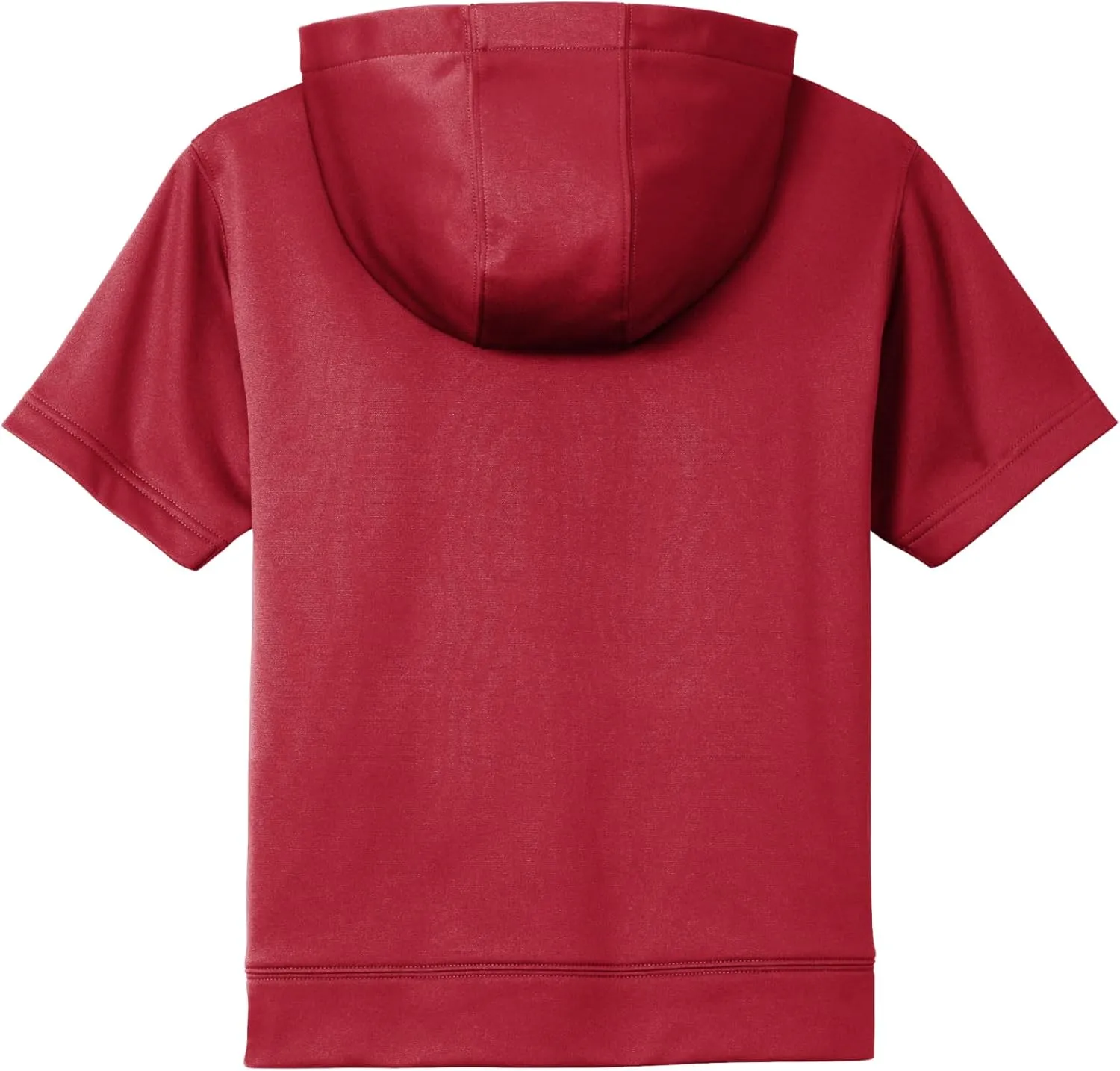 SPORT-TEK Youth Sport-Wick Fleece Short Sleeve Hooded Pullover YST251
