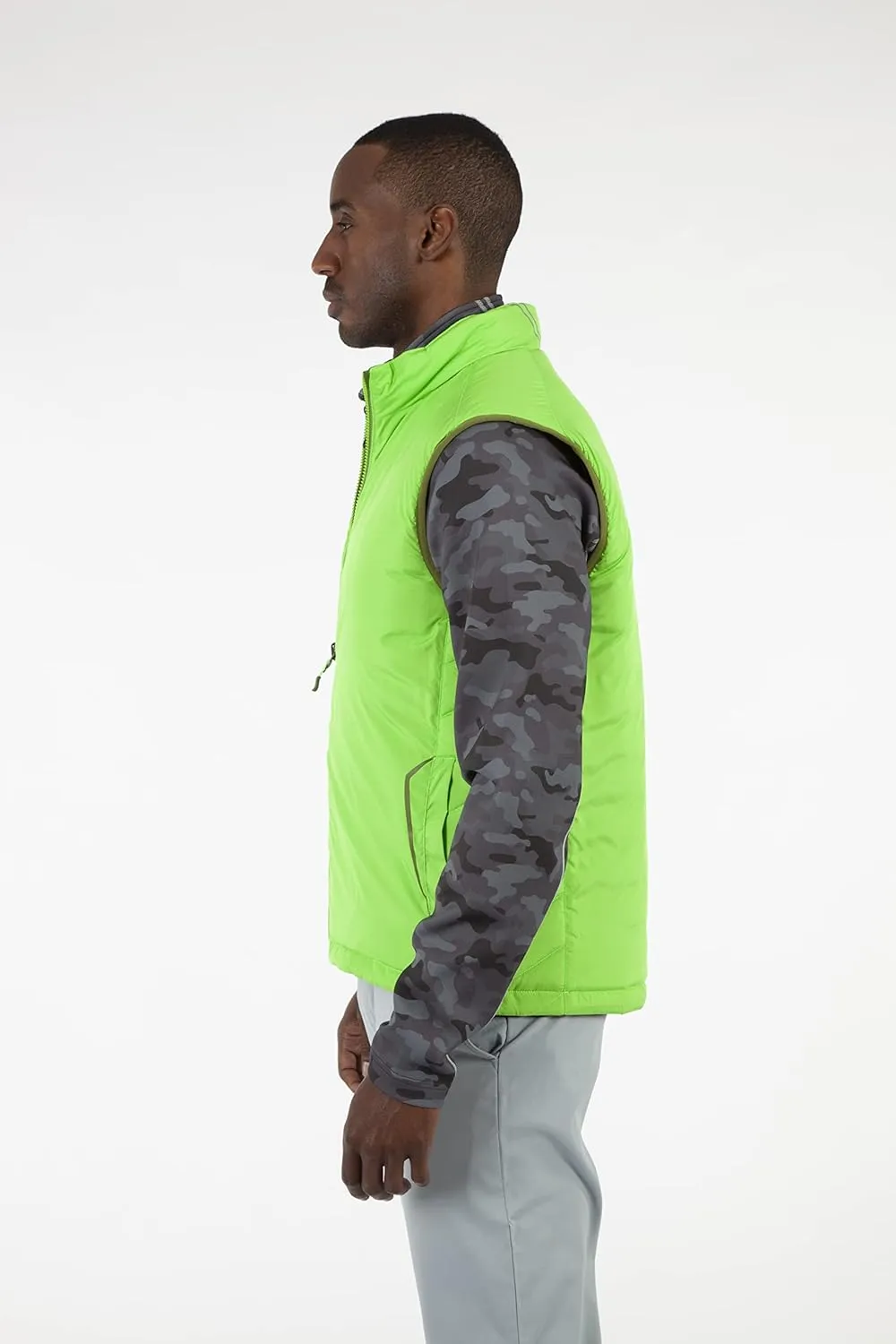 Sunice Athletic Apparel - Michael Men's Ultra-lightweight Water Repellent Windproof Insulated Thermal Reversible Vest