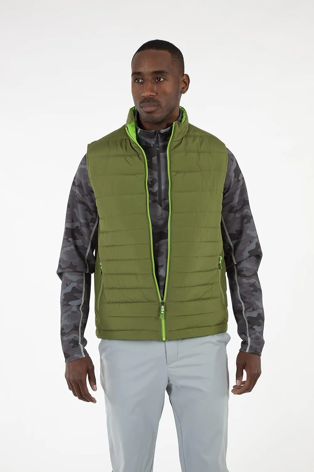 Sunice Athletic Apparel - Michael Men's Ultra-lightweight Water Repellent Windproof Insulated Thermal Reversible Vest