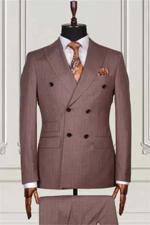 Suzhoufashion Classic Black Two Pieces Slim Fit Men Suits For Business