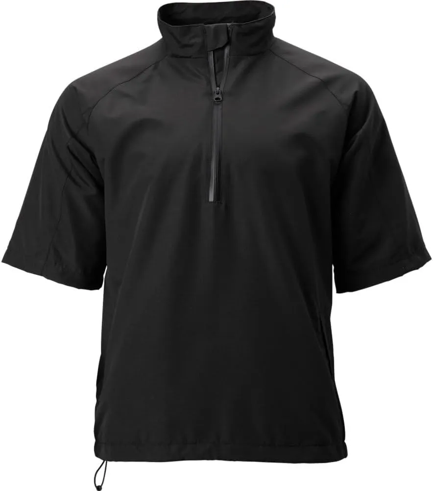 TGW Men's Vapor Short Sleeve Golf Rain Shirt Jacket Pullover for Golfing
