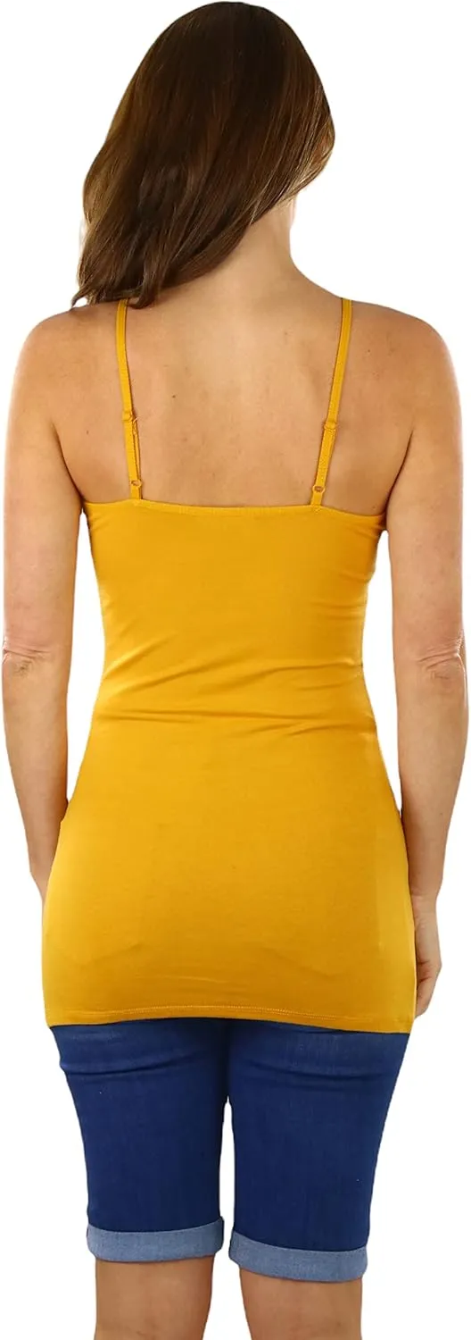ToBeInStyle Women's Adjustable Spaghetti Strap Basic Cami