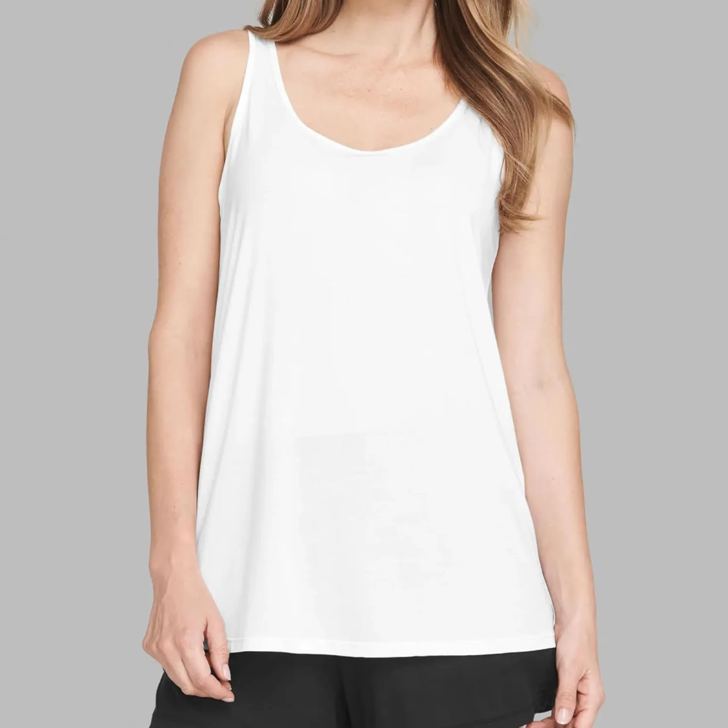 Tommy John Women's Pajama Tank/Sleep Tank Top/Lounge Wear, Second Skin Fabric