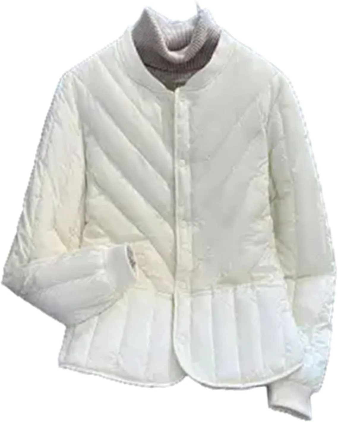 Winter Short Liner Down Padded Jacket WomenVelvet Thick Warm Cotton Clothes Female Slim Coat