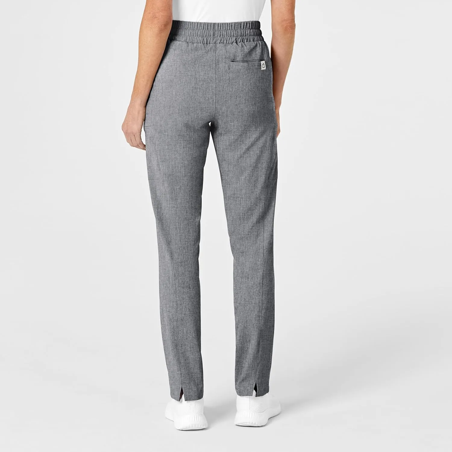 WonderWink Women's High Waist Slim Leg Scrub Pant